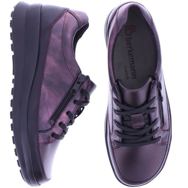 Berkemann | Namira | Rubin Shiny | Stretch-Leder | Weite: H | Form: Vail | 05381-214 | Damen Schnüre