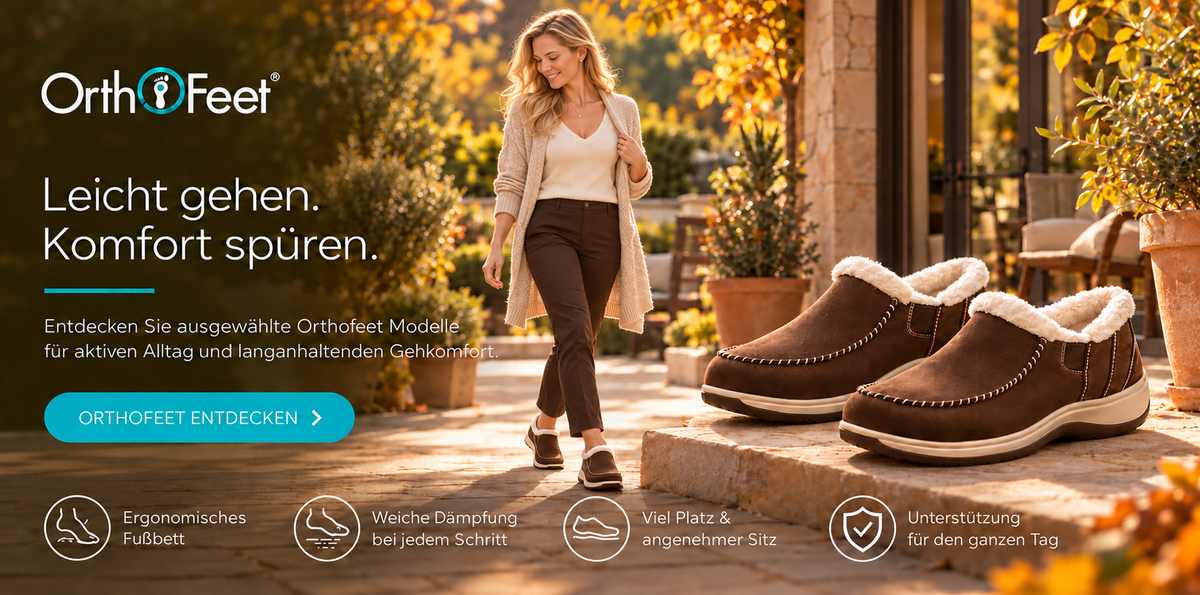 Orthofeet Komfortschuhe entdecken