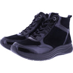 Ganter AKTIV | High Flyer | Schwarz Knautschlack | Weite: H | Leder | 0-201872-0100 | Damen Booties