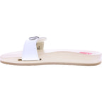 Berkemann | Original-Sandale | B100 | Weiß Glattleder | Sohle: Natur | 00100-100 | Unisex