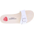 Berkemann | Original-Sandale | B100 | Weiß Glattleder | Sohle: Natur | 00100-100 | Unisex