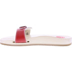 Berkemann / Original-Sandale / B100 / Rot Glattleder / Sohle: Natur / Art: 00100-200 / Unisex