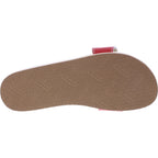 Berkemann / Original-Sandale / B100 / Rot Glattleder / Sohle: Natur / Art: 00100-200 / Unisex