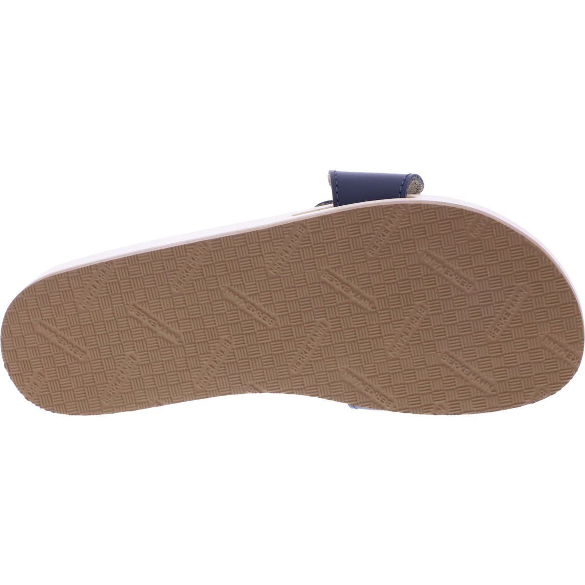 Berkemann / Original-Sandale / Dunkelblau Glattleder / Sohle: Natur / Art: 00100-300 / Unisex