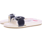 Berkemann | Original-Sandale | B100 | Schwarz Glattleder | Sohle: Natur | 00100-900 | Unisex