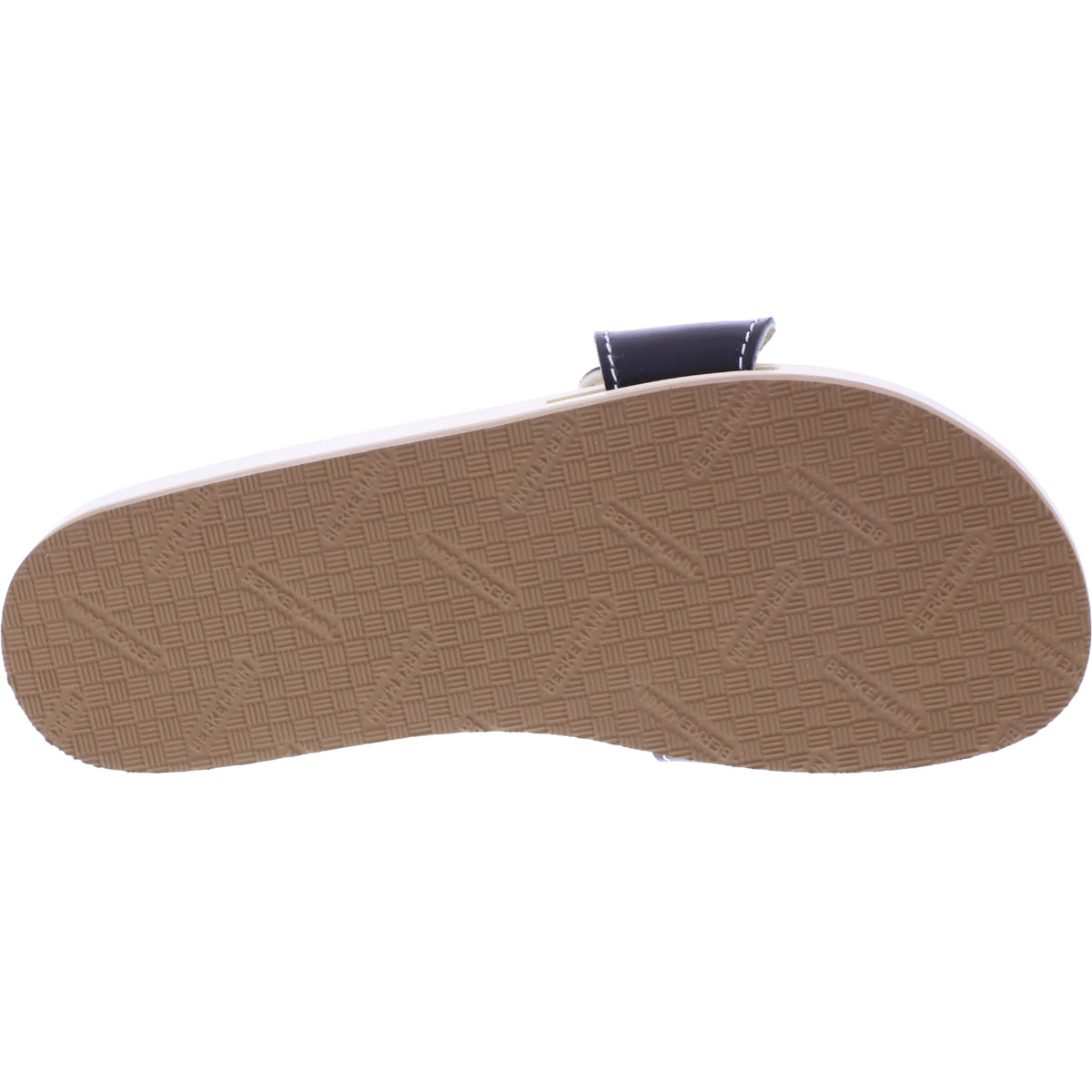 Berkemann | Original-Sandale | B100 | Schwarz Glattleder | Sohle: Natur | 00100-900 | Unisex