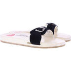 Berkemann / Original-Sandale / B100 / Schwarz Velours / Sohle: Natur / Art: 00100-991 / Unisex