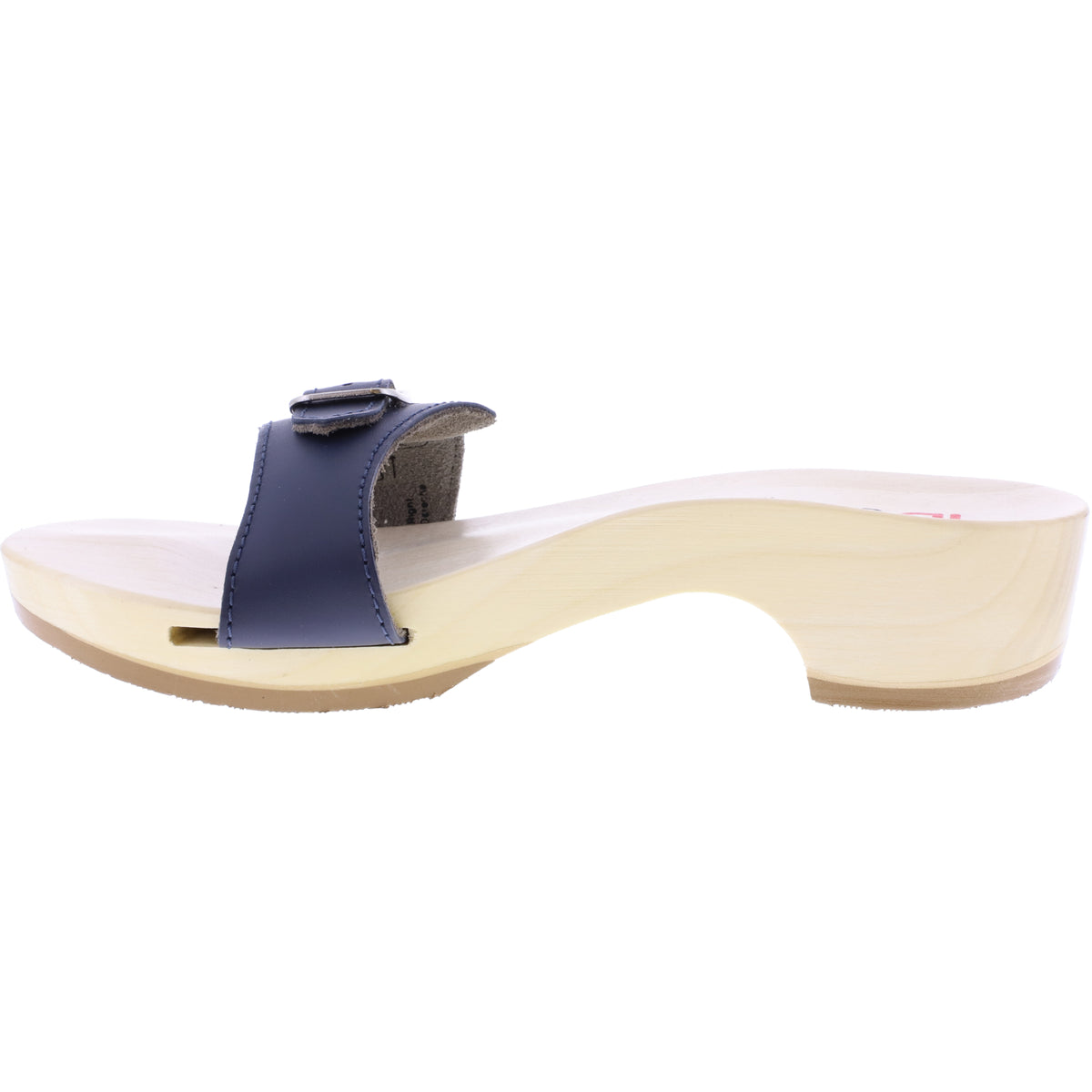 Berkemann / Hamburg-Sandale / Dunkelblau Glattleder / Sohle: Natur / Art: 00102-300/ Unisex