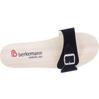 Berkemann / Hamburg-Sandale / B102 / Schwarz Velours / Sohle: Natur / Art: 00102-991 / Unisex