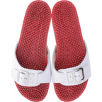 Berkemann | Noppen-Sandale | Weiß Kalbsleder | 00107-100 | Unisex