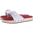 Berkemann | Noppen-Sandale | Weiß Kalbsleder | 00107-100 | Unisex