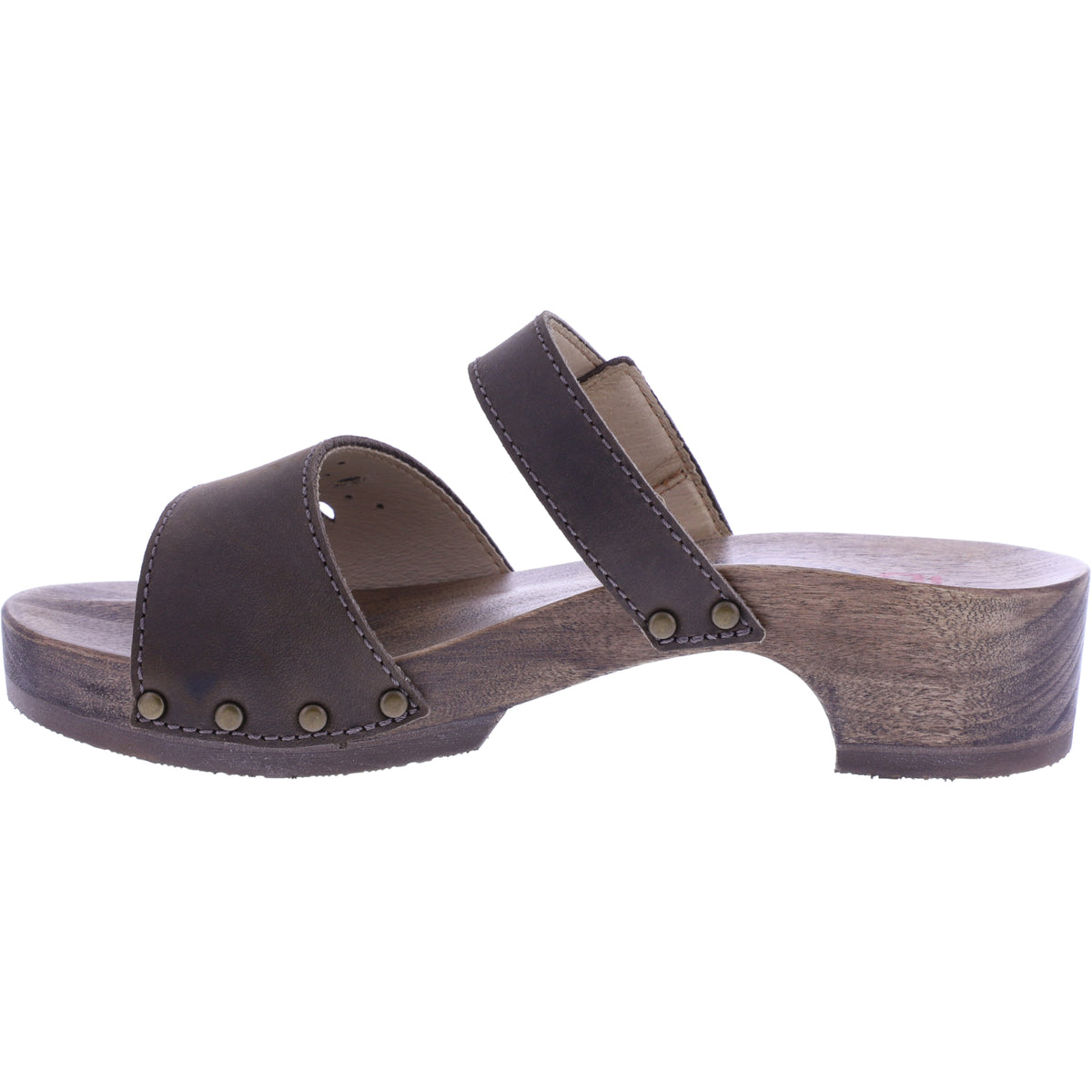 Berkemann | Helgoland | Dunkelbraun Fettleder | *Exklusiv bei HOUSEOFSHOES* | Damen Holzsandalen