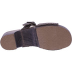Berkemann | Helgoland | Dunkelbraun Fettleder | *Exklusiv bei HOUSEOFSHOES* | Damen Holzsandalen