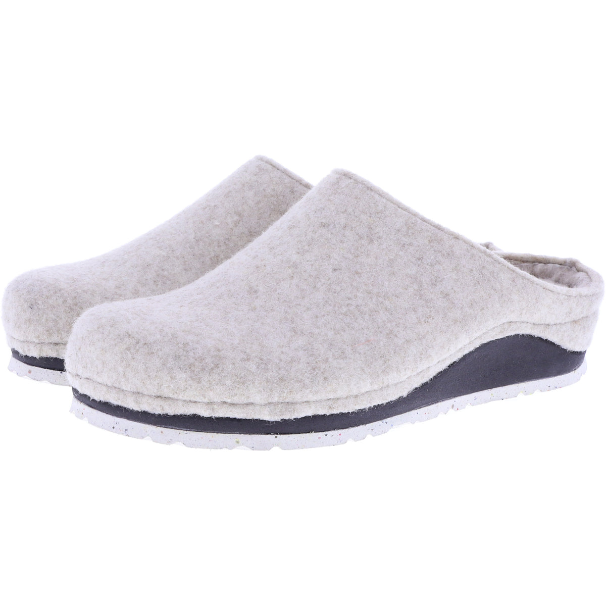 Berkemann | Blanche | Weißgrau | Leisten: Caldera | 01375-744 | Damen Hausschuhe