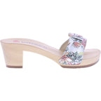 Berkemann | Peggy | Multicolor Dschungel Leder | *Exklusiv bei HOUSEOFSHOES* | Damen Holzsandalen