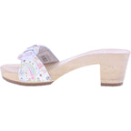 Berkemann | Peggy | Paisley Kalbsleder | *Exklusiv bei HOUSEOFSHOES* | Damen Holzsandalen