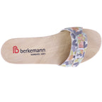 Berkemann / Peggy / Multicolor Hell-Abstrakt Leder / Art: 00200-710 / Damen Holzsandalen