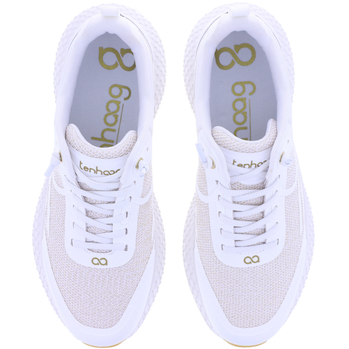 tenhaag | neohaag | White-Gold | 0024-009 | Damen Hands-Free Sneaker