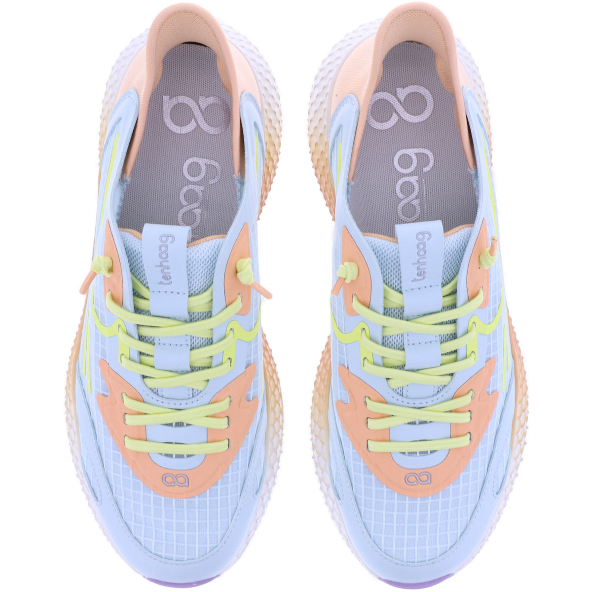 tenhaag | easyhaag | Sky-Peach-Butter | 0025-079 | Damen Hands-Free Sneaker