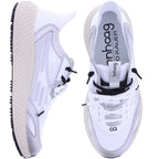 tenhaag | easyhaag by Karo Kauer | Metallic Silver/White-Black | 0025-089 | Damen Hands-Free Sneaker
