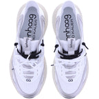 tenhaag | easyhaag by Karo Kauer | Metallic Silver/White-Black | 0025-089 | Damen Hands-Free Sneaker