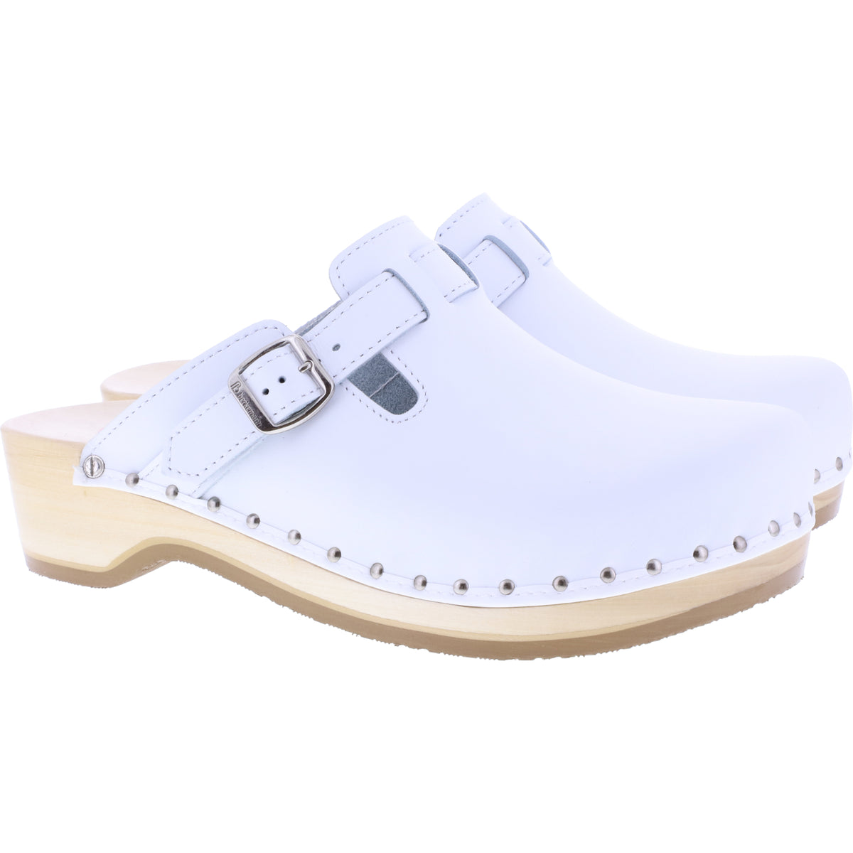 Berkemann | Riemen-Toeffler | Weiß Kalbsleder | 00402-100 | Unisex