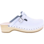Berkemann | Riemen-Toeffler | Weiß Kalbsleder | 00402-100 | Unisex