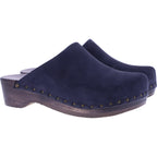 Berkemann | Velours-Toeffler | Blau Velours Kalbsleder | 00404-396 | Unisex