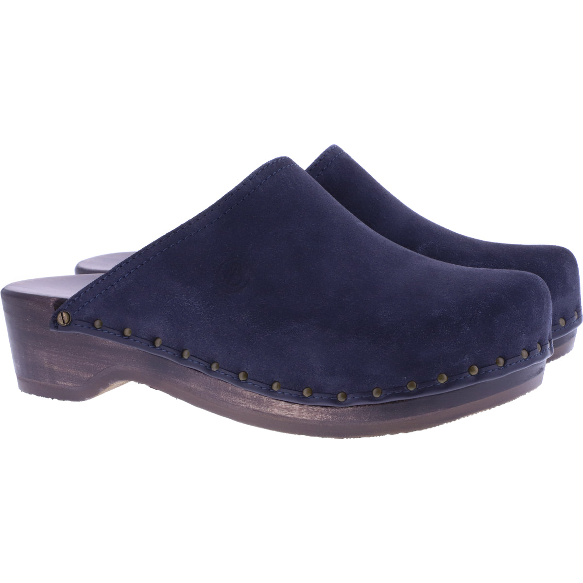 Berkemann | Velours-Toeffler | Blau Velours Kalbsleder | 00404-396 | Unisex