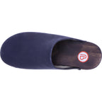 Berkemann | Velours-Toeffler | Blau Velours Kalbsleder | 00404-396 | Unisex