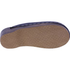 Berkemann | Velours-Toeffler | Blau Velours Kalbsleder | 00404-396 | Unisex