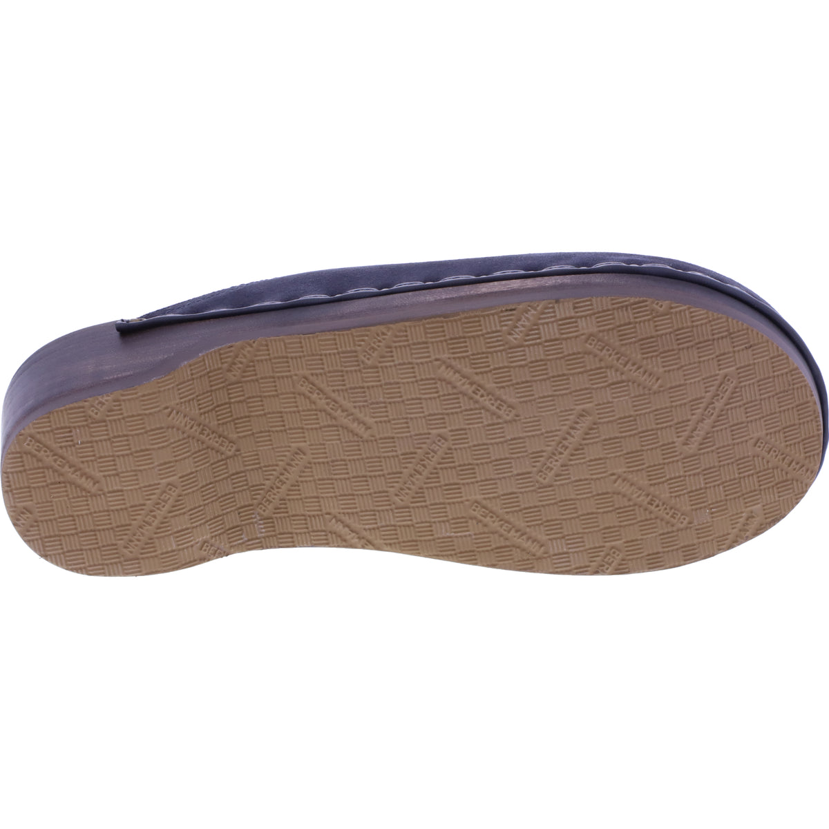 Berkemann | Velours-Toeffler | Blau Velours Kalbsleder | 00404-396 | Unisex