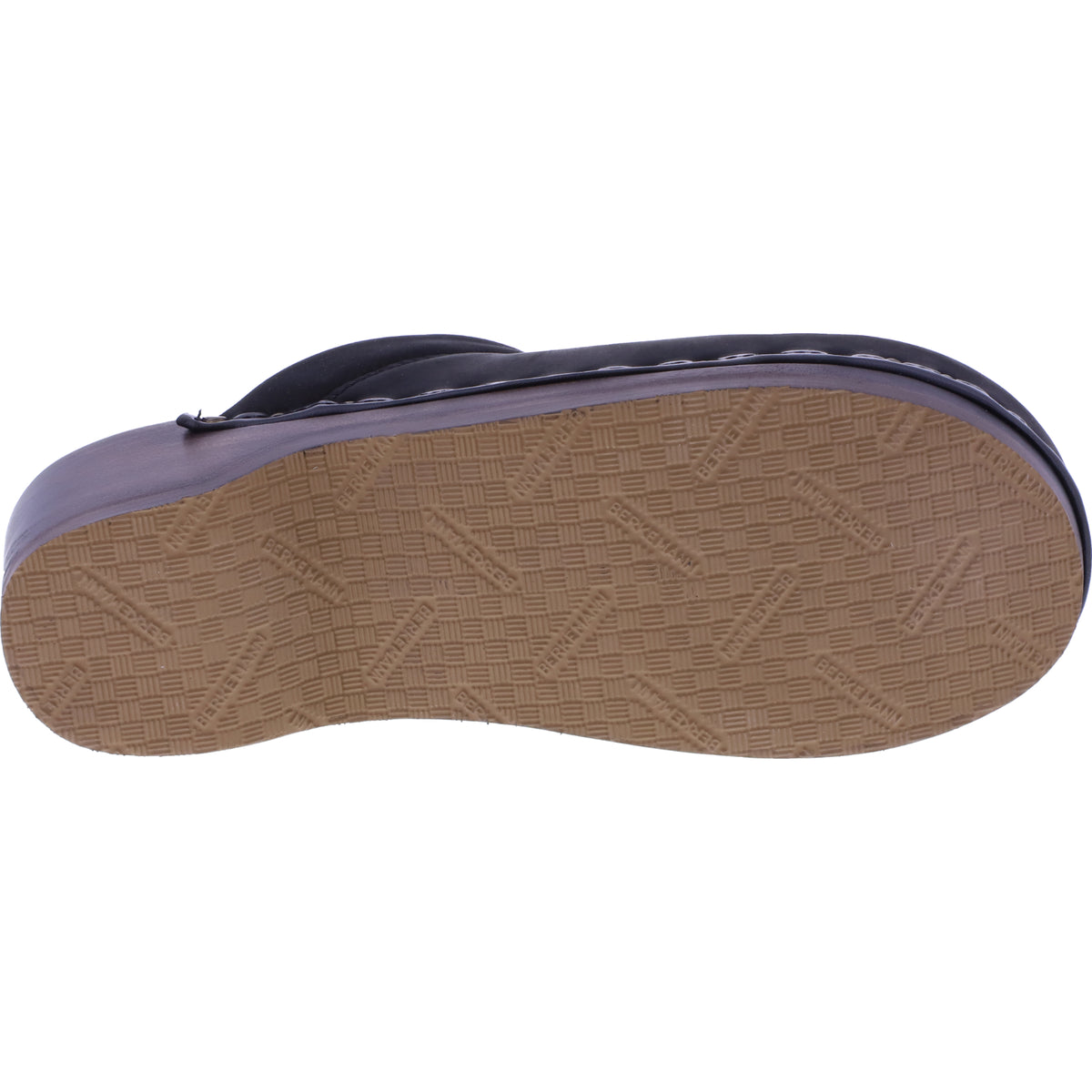 Berkemann | Soft-Toeffler | Schwarz Kalbsfettleder | 00412-031 | Unisex Holzclogs