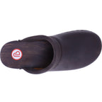 Berkemann | Soft-Toeffler | Dunkelbraun Kalbsfettleder | 00412-481 | Unisex Holzclogs