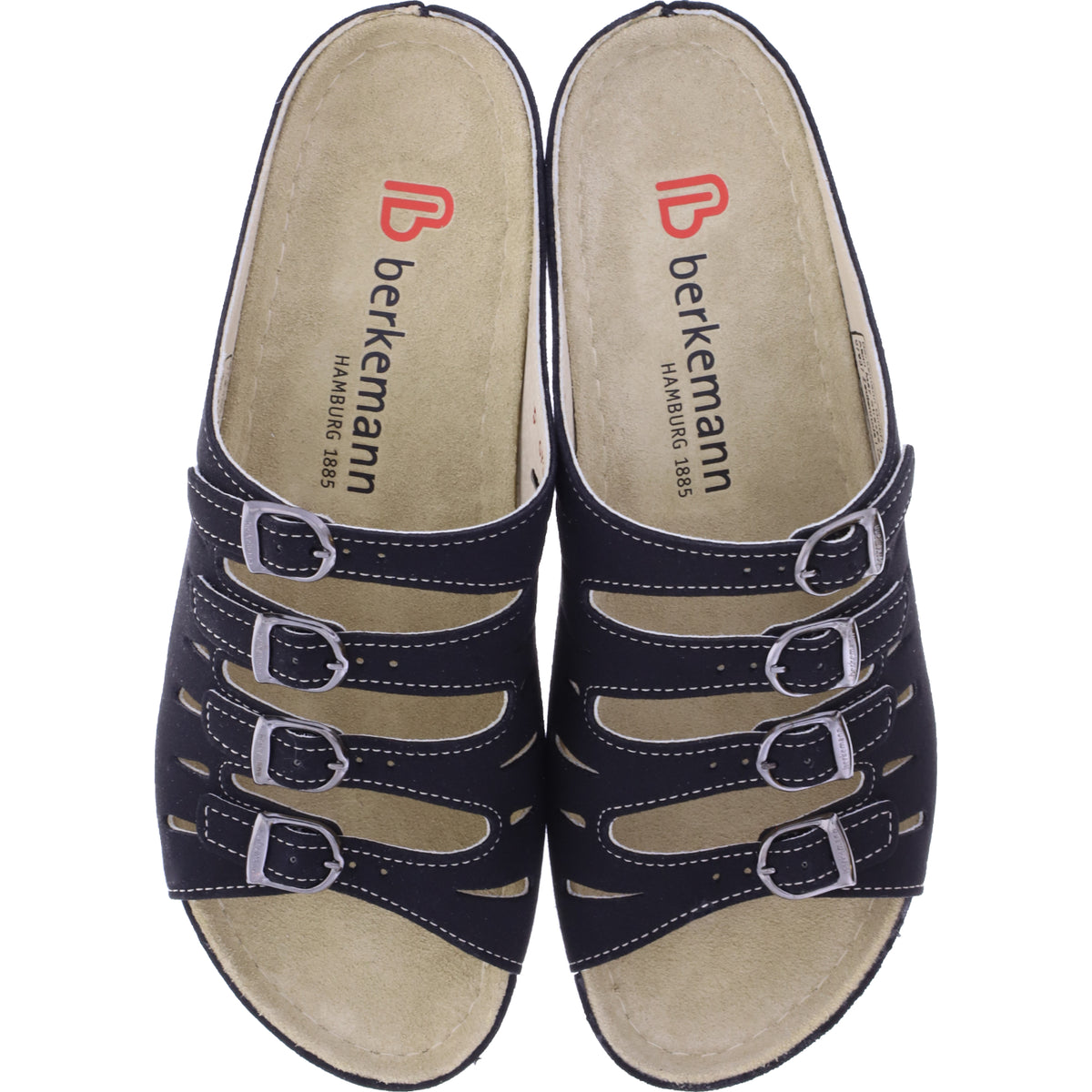Berkemann | Modell: Hassel | Schwarz Micronubuk | Leisten: Atlanta | 00737-015 | Damen