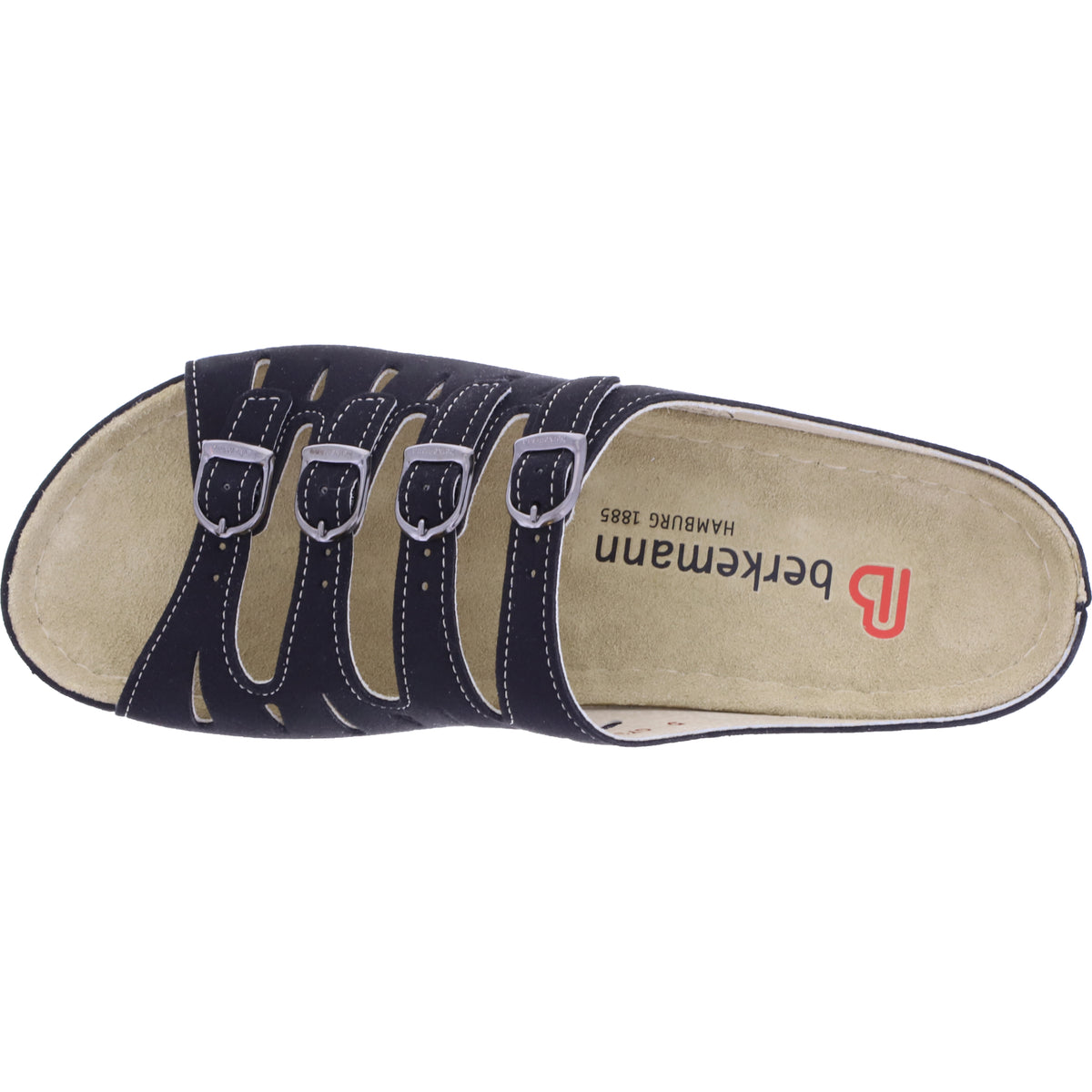 Berkemann | Modell: Hassel | Schwarz Micronubuk | Leisten: Atlanta | 00737-015 | Damen