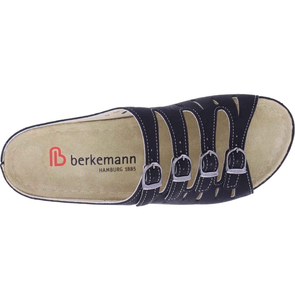 Berkemann | Modell: Hassel | Schwarz Micronubuk | Leisten: Atlanta | 00737-015 | Damen