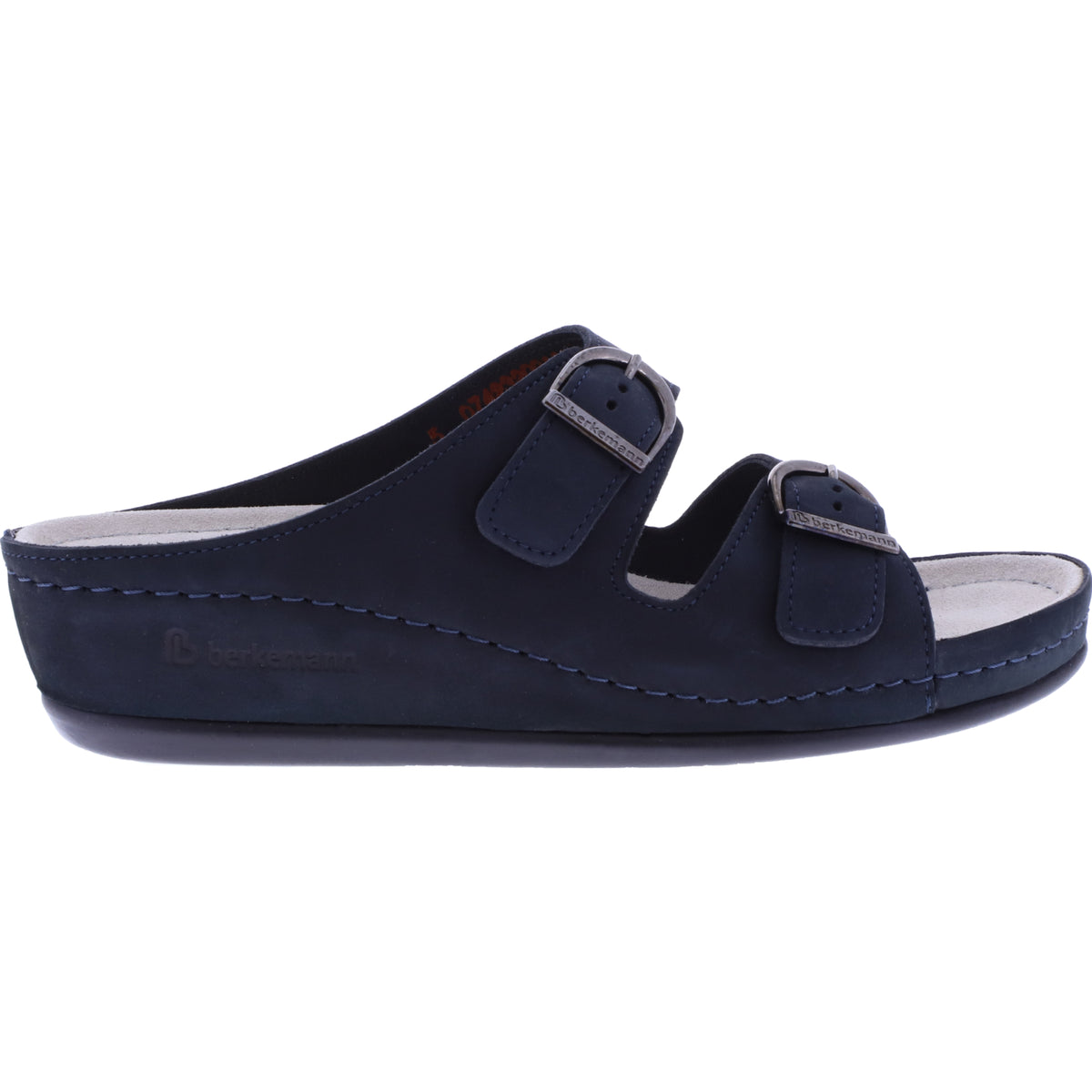 Berkemann | Modell: Lüneburg | Dunkelblau Nubuk | Leisten: Atlanta | 00742-320 | Damen Sandalen