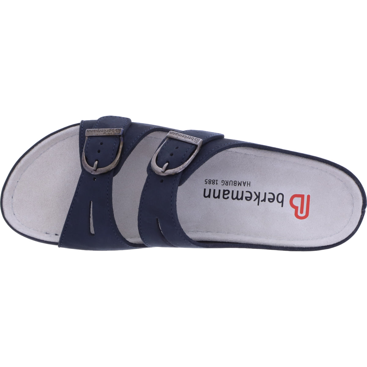 Berkemann | Modell: Lüneburg | Dunkelblau Nubuk | Leisten: Atlanta | 00742-320 | Damen Sandalen
