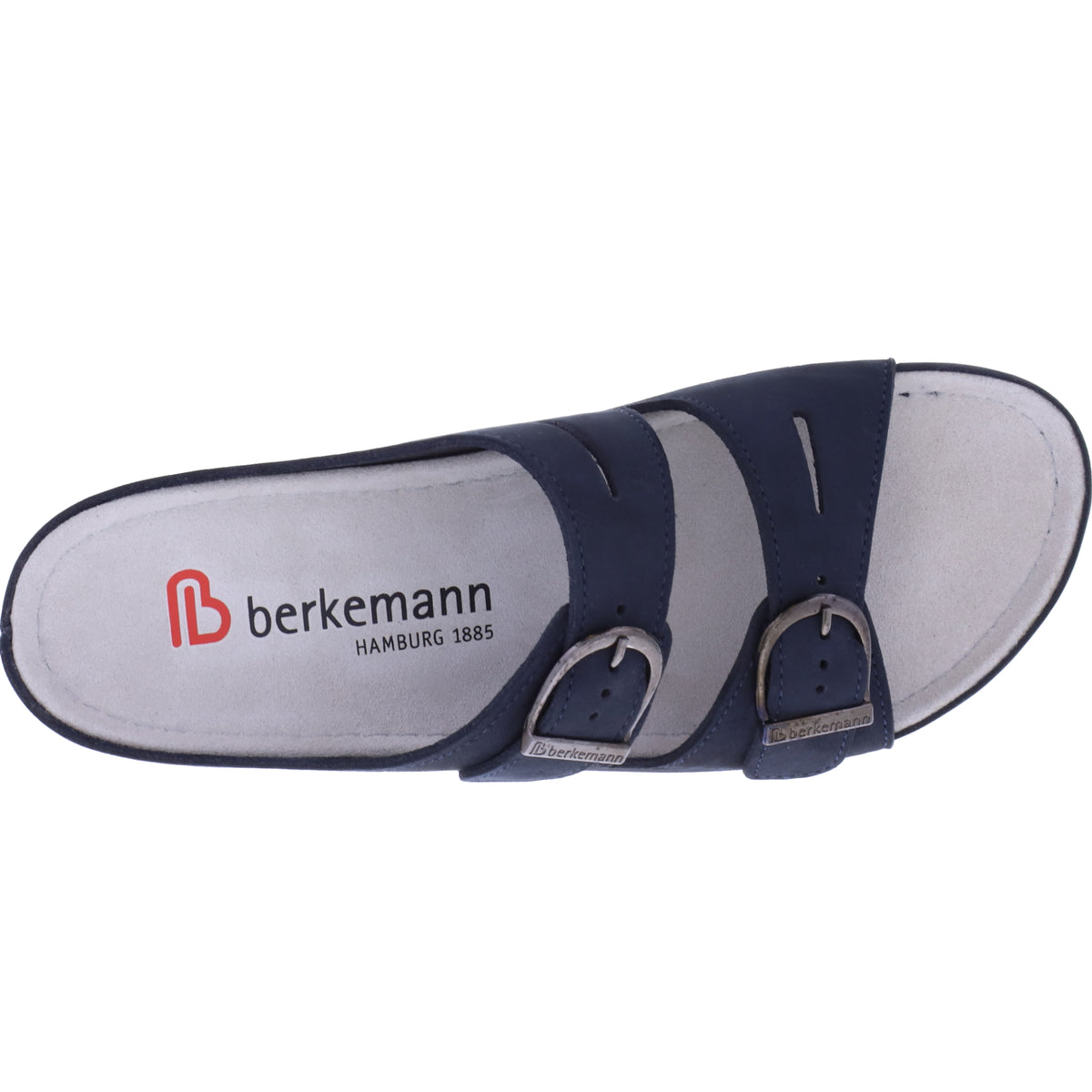 Berkemann | Modell: Lüneburg | Dunkelblau Nubuk | Leisten: Atlanta | 00742-320 | Damen Sandalen