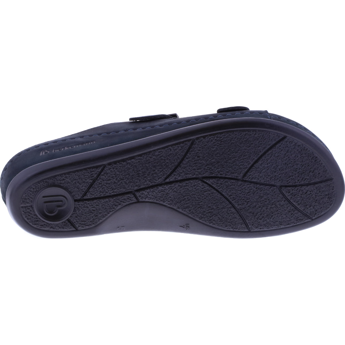 Berkemann | Modell: Lüneburg | Dunkelblau Nubuk | Leisten: Atlanta | 00742-320 | Damen Sandalen