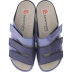 Berkemann | Modell: Andrea | Blau Leder/Stretch | Leisten: Melbourne | 01013-371 | Damen