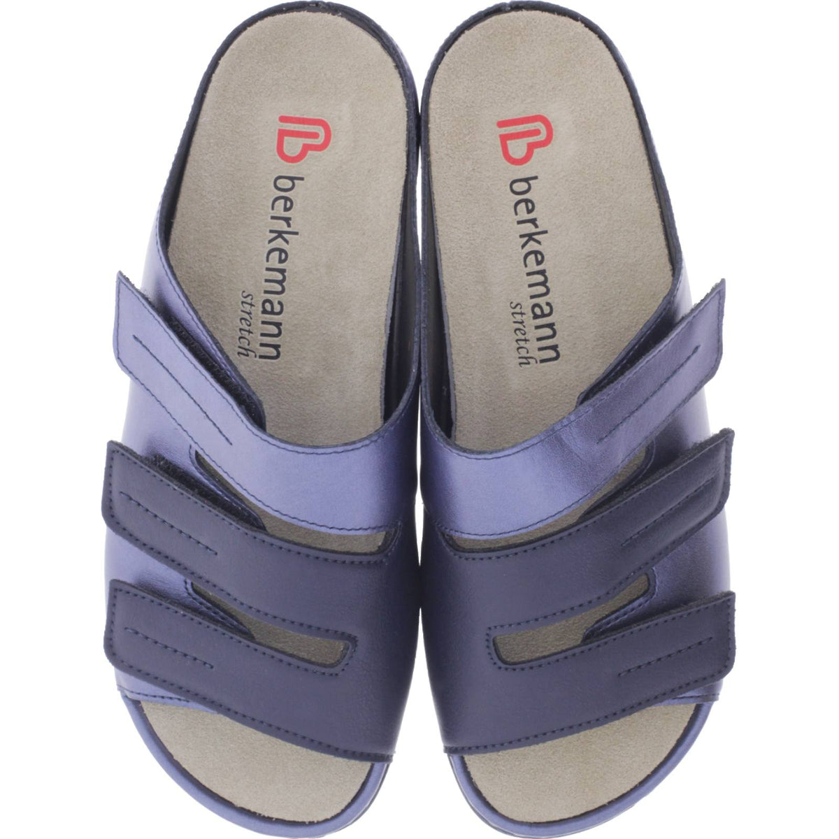 Berkemann | Modell: Andrea | Blau Leder/Stretch | Leisten: Melbourne | 01013-371 | Damen