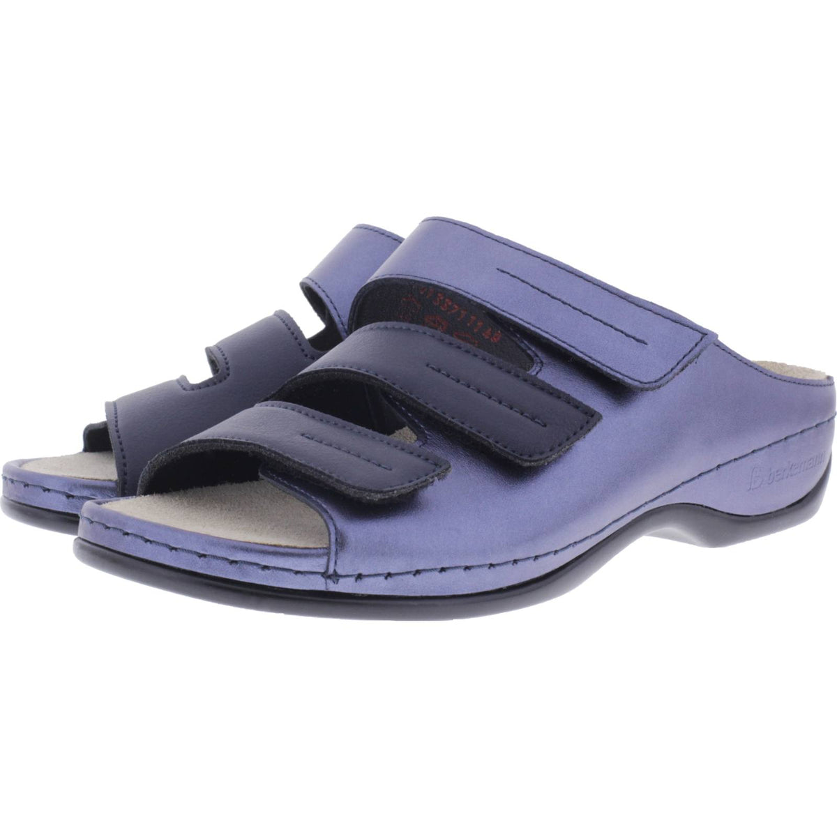 Berkemann | Modell: Andrea | Blau Leder/Stretch | Leisten: Melbourne | 01013-371 | Damen