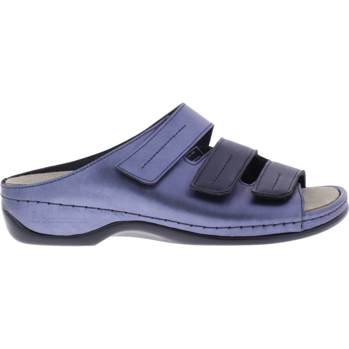 Berkemann | Modell: Andrea | Blau Leder/Stretch | Leisten: Melbourne | 01013-371 | Damen