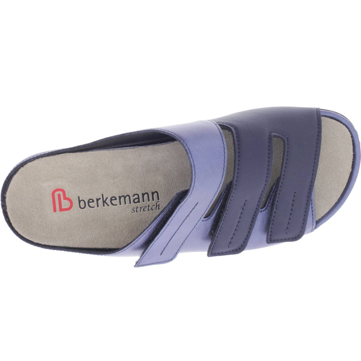 Berkemann | Modell: Andrea | Blau Leder/Stretch | Leisten: Melbourne | 01013-371 | Damen