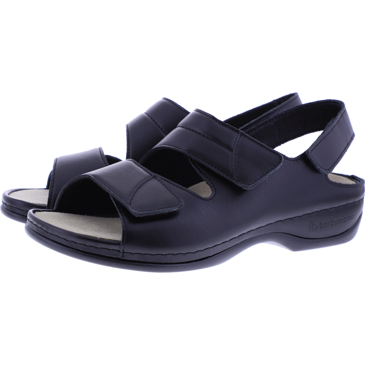 Berkemann | Modell: Sofie | Schwarz Glattleder-Stretch | Leisten: Melbourne | 01020-906 | Damen