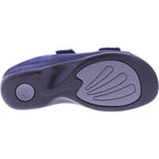 Berkemann | Finja | Kosmosblau Leder-Stretch | Form: Melbourne | 01021-361 | Damen Pantoletten