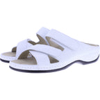 Berkemann | Modell: Felia | Weß PrägelLeder | Form: Melbourne | 01023-113 | Damen Pantoletten