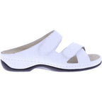 Berkemann | Modell: Felia | Weß PrägelLeder | Form: Melbourne | 01023-113 | Damen Pantoletten